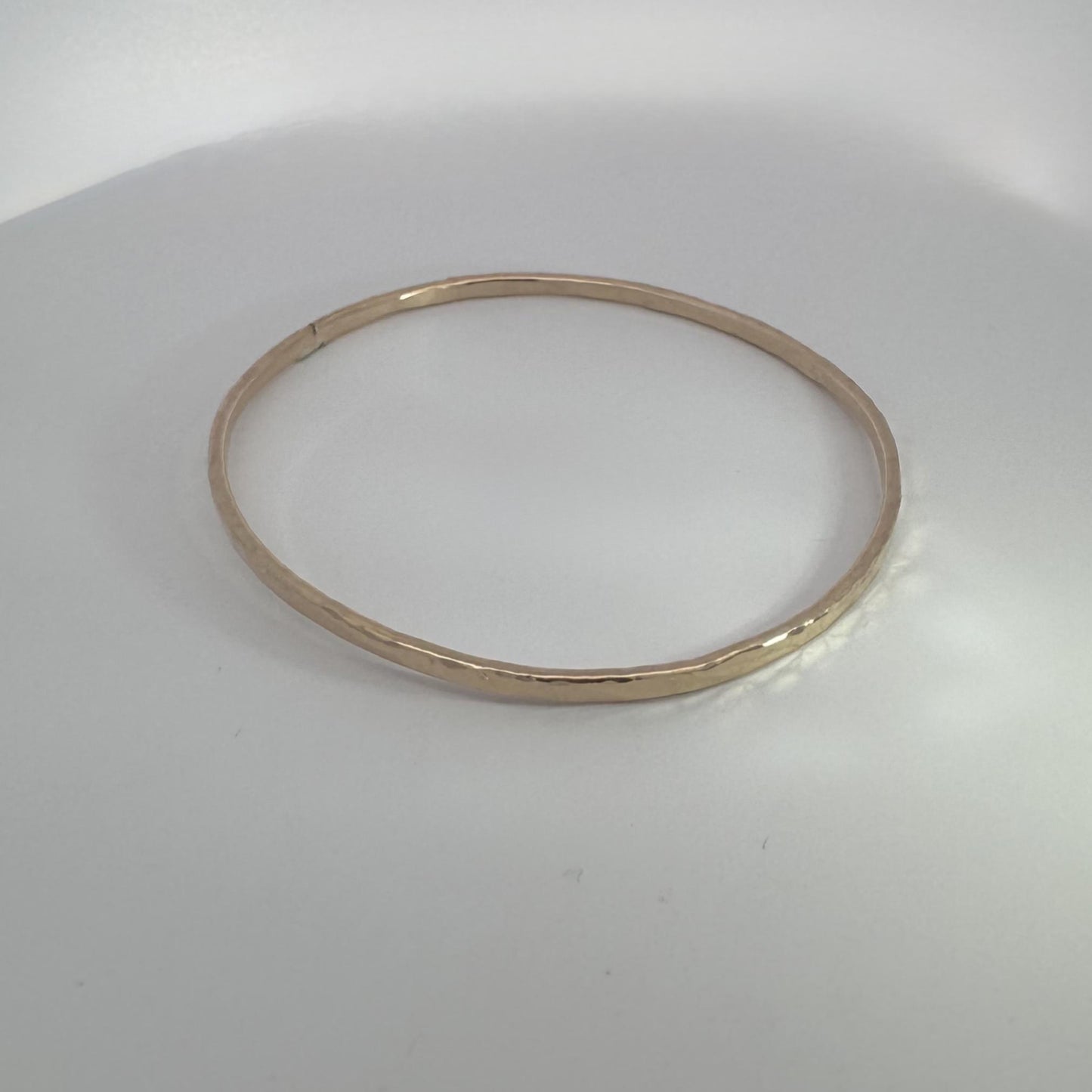 Thick Gold Bangle